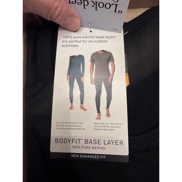 Icebreaker 100% Merino Wool 200 Oasis LS Crew Base Layer Top Mens Sz M NWT $105 - Picture 13 of 14